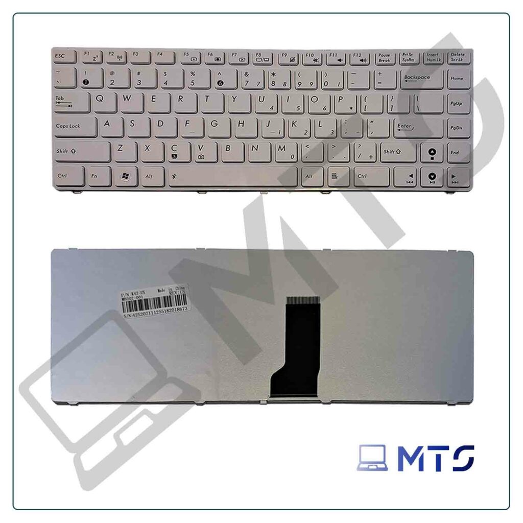 کیبورد لپ تاپ ایسوس Asus K42 white